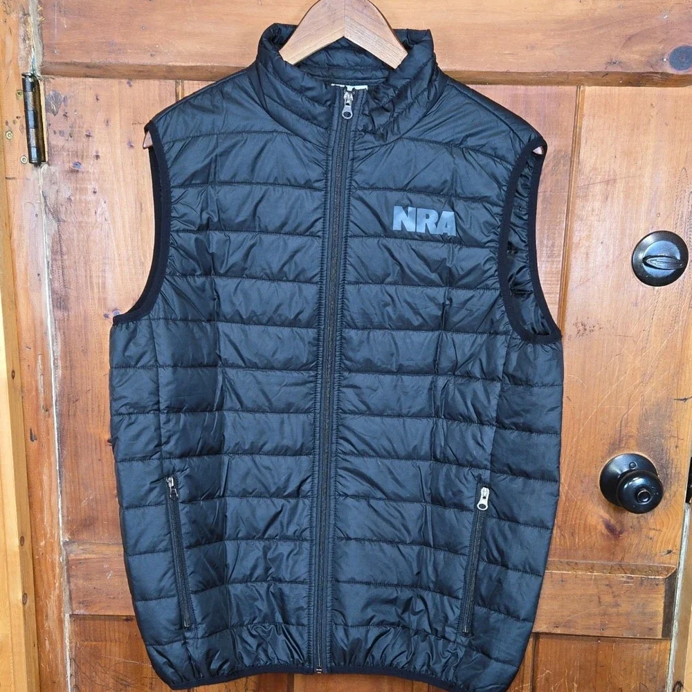 NRA quilted puffer